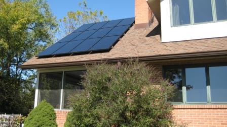 SunPower solar electric system installed by Standard Solar